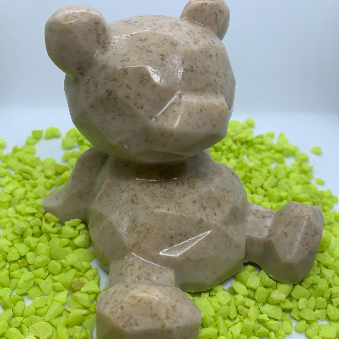 Teddy Bear - exfoliant soap